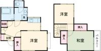 青梅市勝沼2丁目貸家の間取り画像