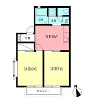 サンパレス網久保IIの間取り画像