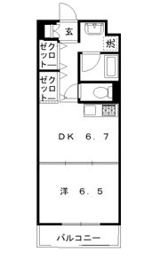 メゾンドフォンテヌの間取り画像