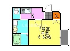 カーサ花咲の間取り画像