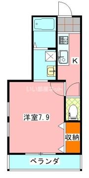 グリーンゲイブルズの間取り画像