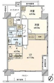 プラウド宮原マークスの間取り画像