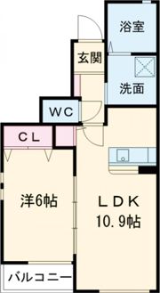 コスモスⅡの間取り画像