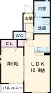 コスモスⅡの間取り画像