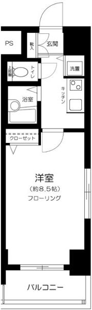 サンスタレ中村橋の間取り画像