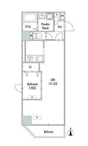アルファコート谷在家の間取り画像