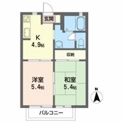 レジデンス岡ノ城の間取り画像