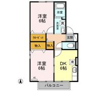 サニーウェル清里 Aの間取り画像