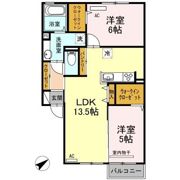 クレスト長束西の間取り画像