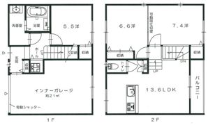 i-Apartmentの間取り画像