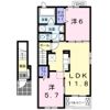 アンジュの間取り画像