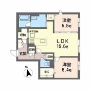 シャーメゾンステージ時津町の間取り画像