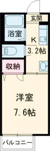 エントピア黒髪の間取り画像