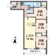 ウインド シュピールの間取り画像