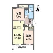 ウインド シュピールの間取り画像