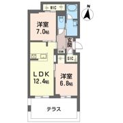 ウインド シュピールの間取り画像