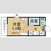 サンパレス福沢町の間取り画像