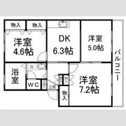 サンライズ宮千代の間取り画像