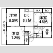 サンライズ宮千代の間取り画像