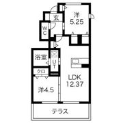 コージーコートAの間取り画像