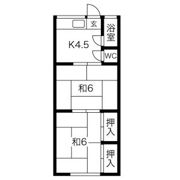 新栄荘の間取り画像