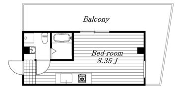 trias．Kの間取り画像