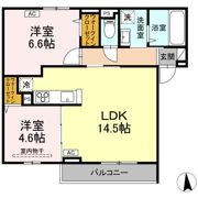 RESUA向中野 A棟の間取り画像