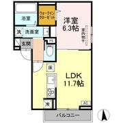 RESUA向中野 B棟の間取り画像