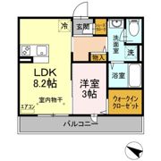 クレアの間取り画像