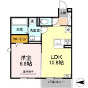 GRAND D-ROOM 吉田の間取り画像