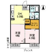 ハイツミニョンの間取り画像
