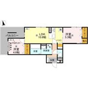 D-ROOM伏見駅前の間取り画像