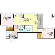 D-ROOM伏見駅前の間取り画像