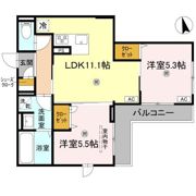 D-ROOM伏見駅前の間取り画像