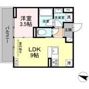 ディアライズ春日町 A棟の間取り画像