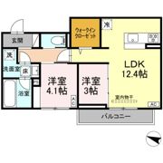 ディアライズ春日町 B棟の間取り画像