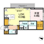 ディアライズ春日町B棟の間取り画像