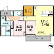 ディアライズ春日町 B棟の間取り画像