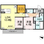 ディアライズ春日町B棟の間取り画像