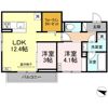 ディアライズ春日町 B棟の間取り画像