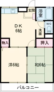エミールBの間取り画像
