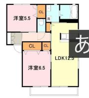 ディアス葛木 B棟の間取り画像
