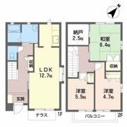 ヴェルドミールの間取り画像