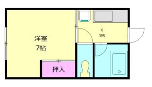 Fアパルトメント土穴の間取り画像