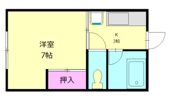 Fアパルトメント土穴の間取り画像