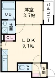 七道ハウスの間取り画像