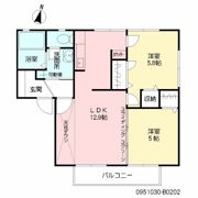 グリーンハウス城角 B棟の間取り画像
