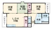 ランベール池北の間取り画像