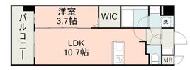 ELGRAND菊陽Ⅱの間取り画像