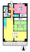 サンリバー博多南の間取り画像